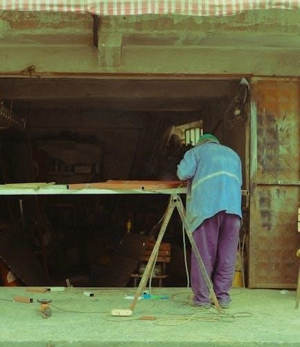 craftsman 1/2 horsepower garage door opener manual