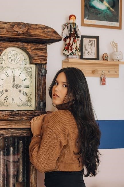 howard miller grandfather clock instruction manual