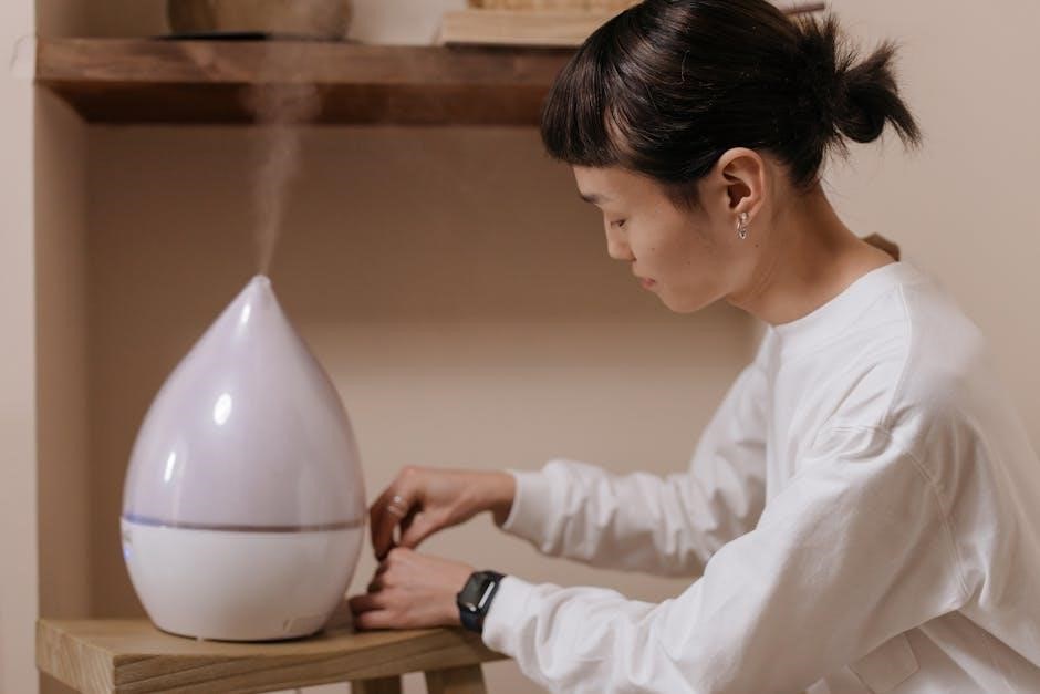vicks warm mist humidifier user manual